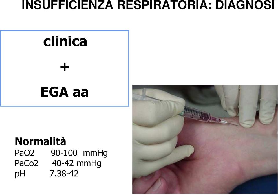 clinica + EGA aa Normalità