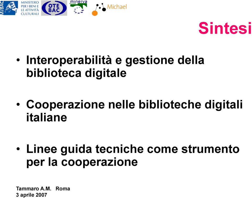 biblioteche digitali it italiane Linee