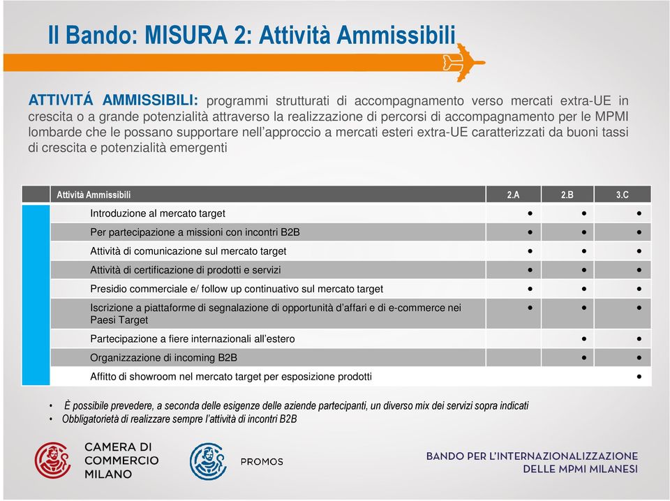 Ammissibili 2.A 2.B 3.