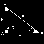 CAP. 2 - RICHIAMI DI TRIGONOMETRIA PIANA» Risoluzione dei triangoli rettangoli.