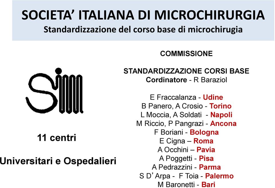 Udine B Panero, A Crosio - Torino L Moccia, A Soldati - Napoli M Riccio, P Pangrazi - Ancona F Boriani -