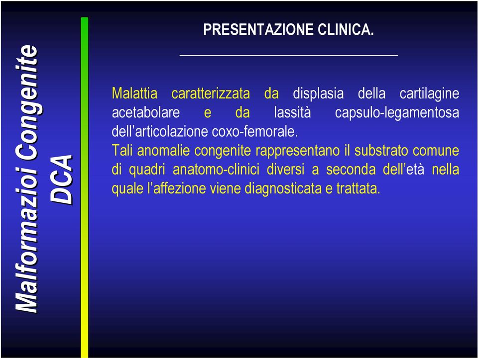 capsulo-legamentosa dell articolazione coxo-femorale.