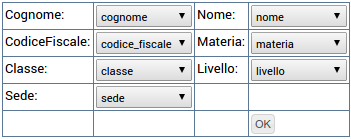 Accedendo a tale sezione, la schermata principale si presenta come nell'immagine seguente: Per caricare il file da importare, premere il pulsante e selezionare il file desiderato.