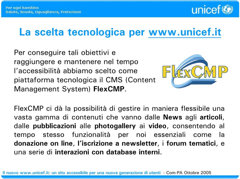 (Content Management System) FlexCMP.