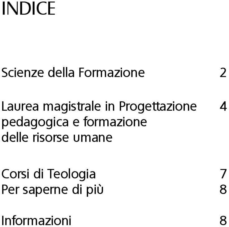 formazione delle risorse umane Corsi di