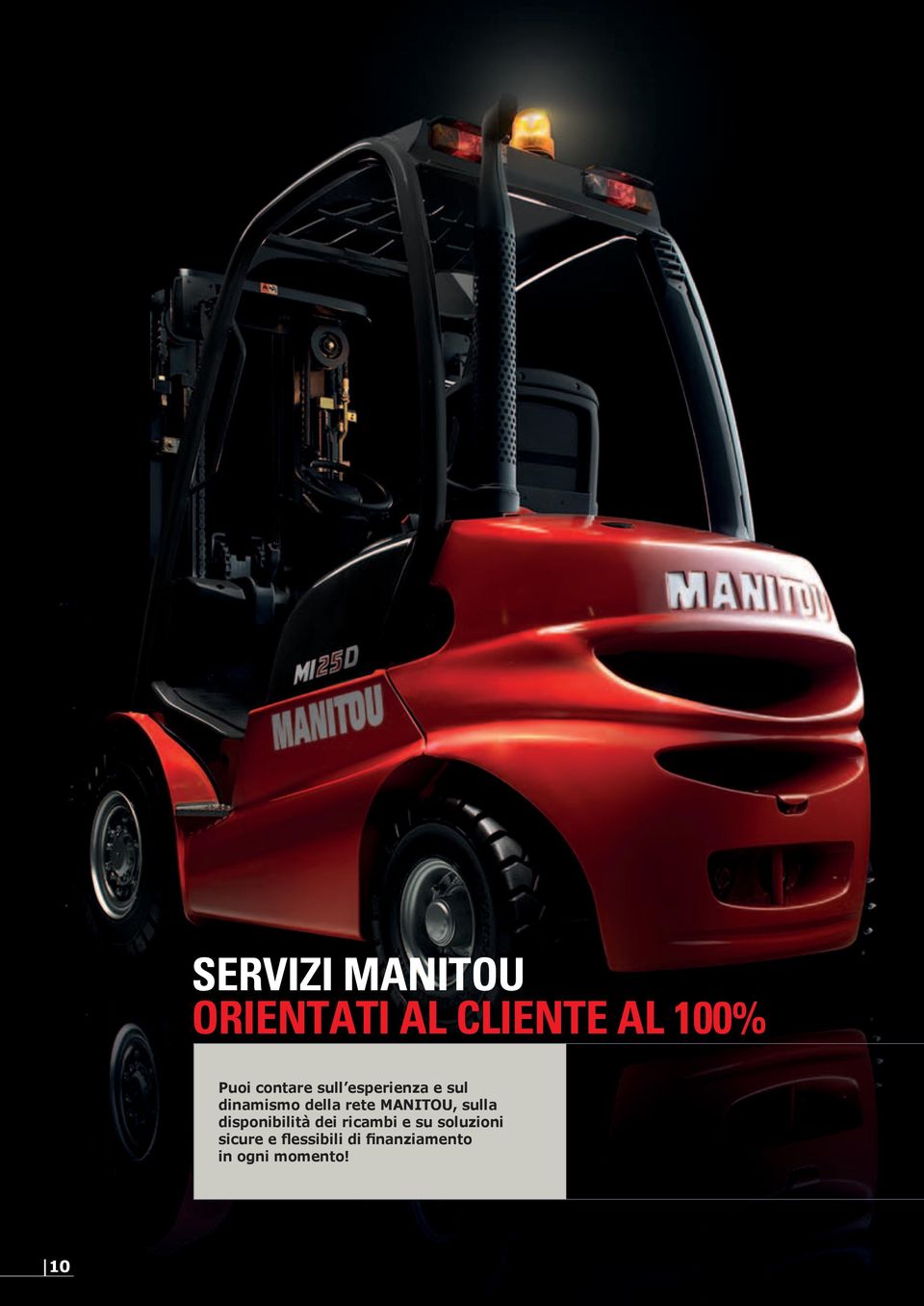 MANITOU, sulla disponibilità dei ricambi e su