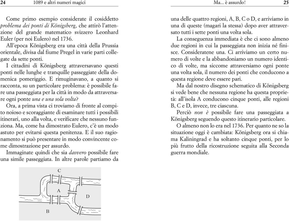 I cittdini di Königserg ttrversvno questi ponti nelle lunghe e trnquille psseggite dell domenic pomeriggio.