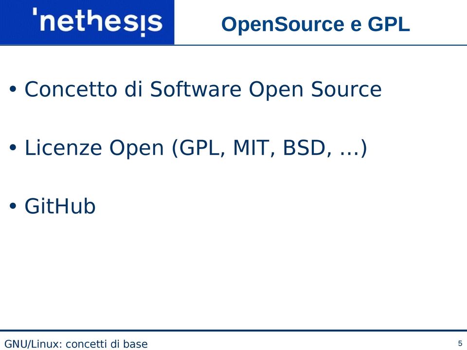 Open Source Licenze