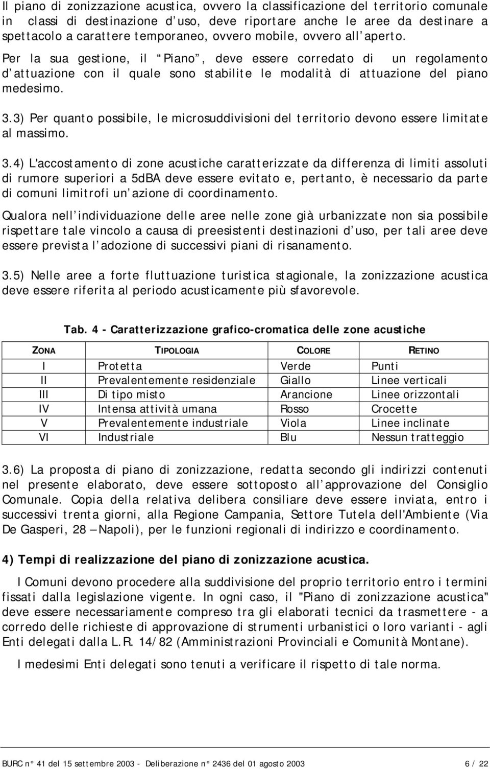 3) Per quanto possibile, le microsuddivisioni del territorio devono essere limitate al massimo. 3.