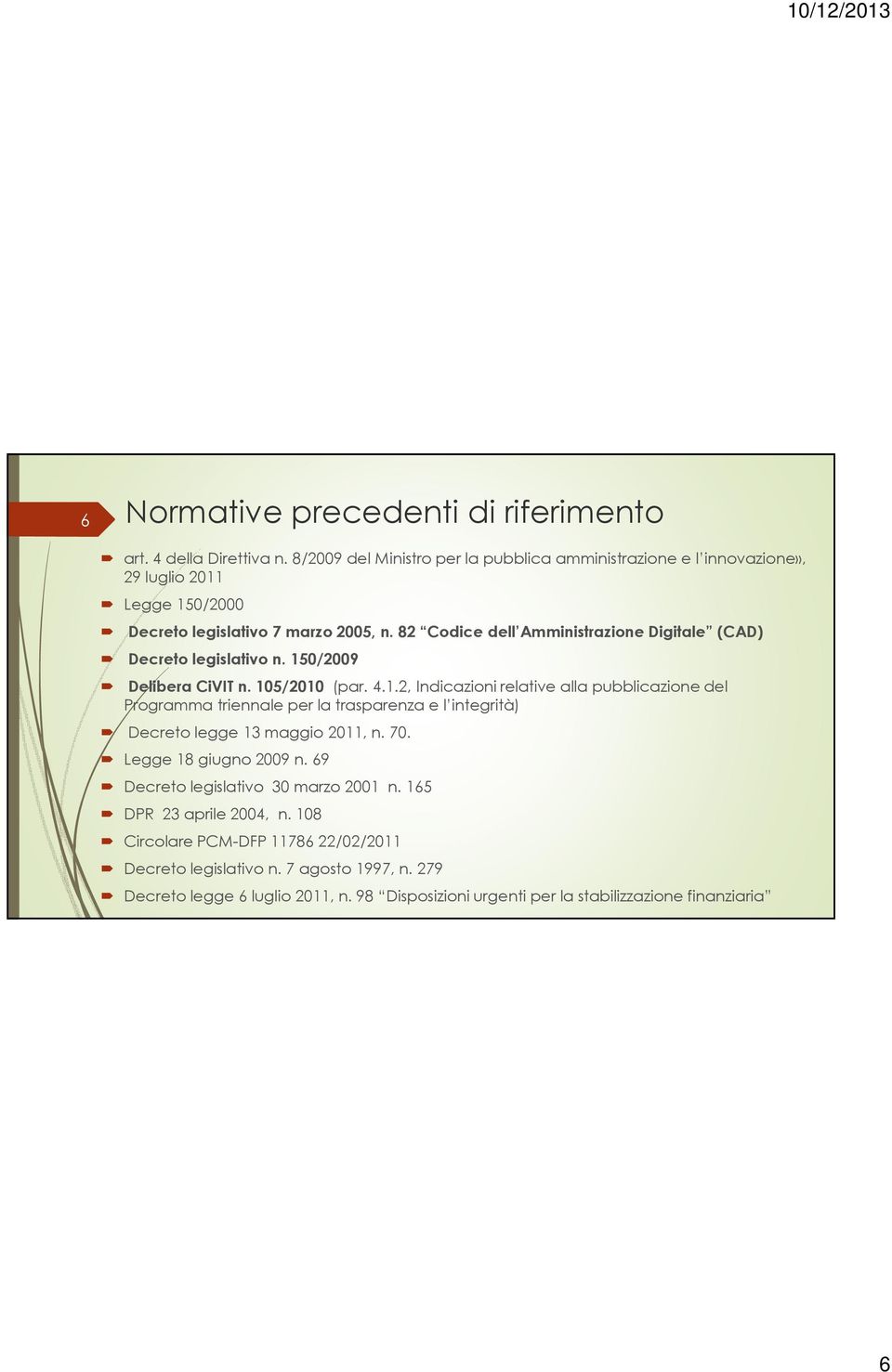 82 Codice dell Amministrazione Digitale (CAD) Decreto legislativo n. 15