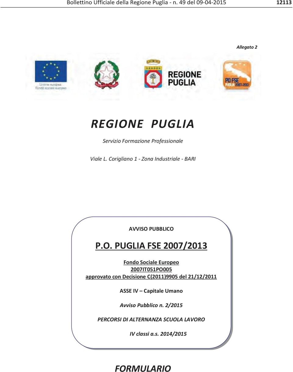 Regione Puglia n.