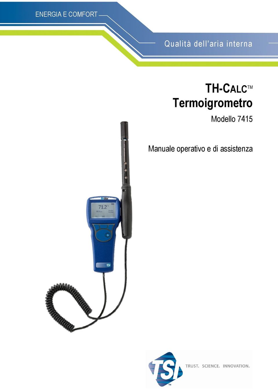 Termoigrometro Modello 7415