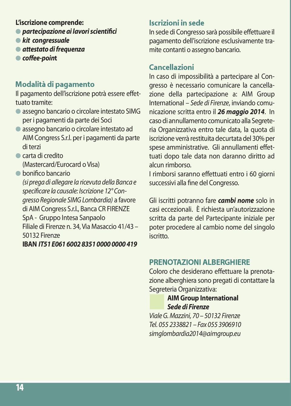 assegno bancario o circola