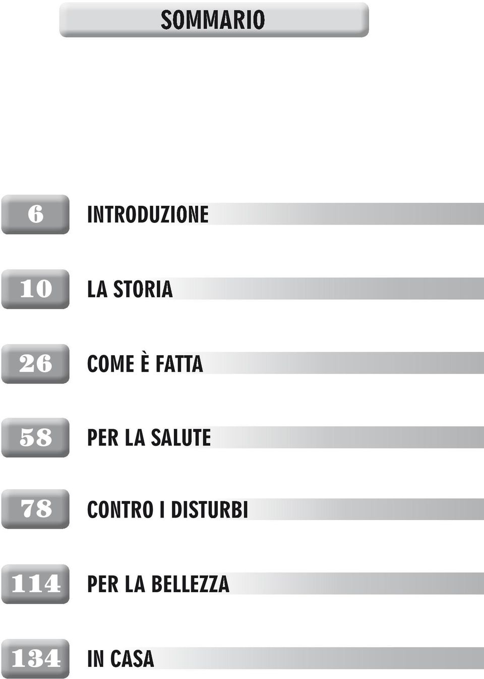 LA SALUTE 78 CONTRO I DISTURBI