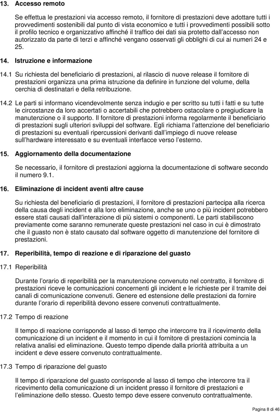 24 e 25. Istruzione e informazione 14.