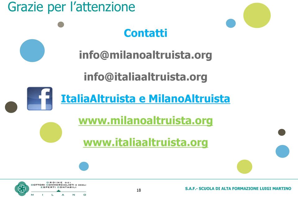 org info@italiaaltruista.