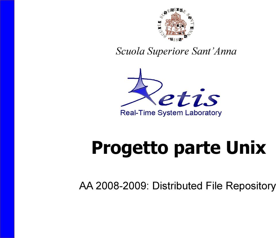 Unix AA 2008-2009: