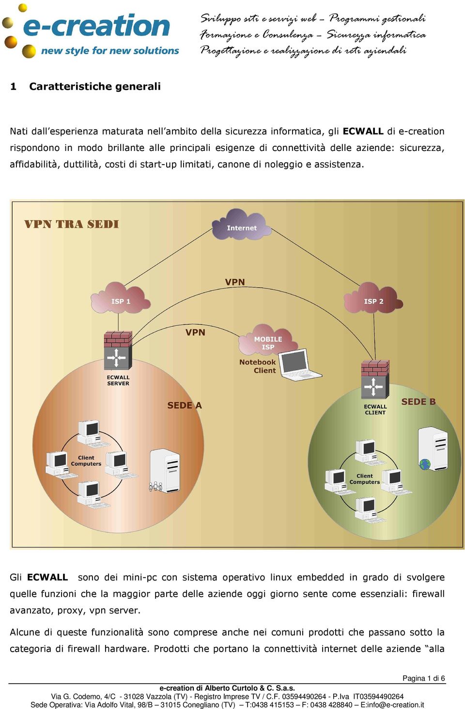 Gli ECWALL sono dei mini-pc con sistema operativo linux embedded in grado di svolgere quelle funzioni che la maggior parte delle aziende oggi giorno sente come essenziali: