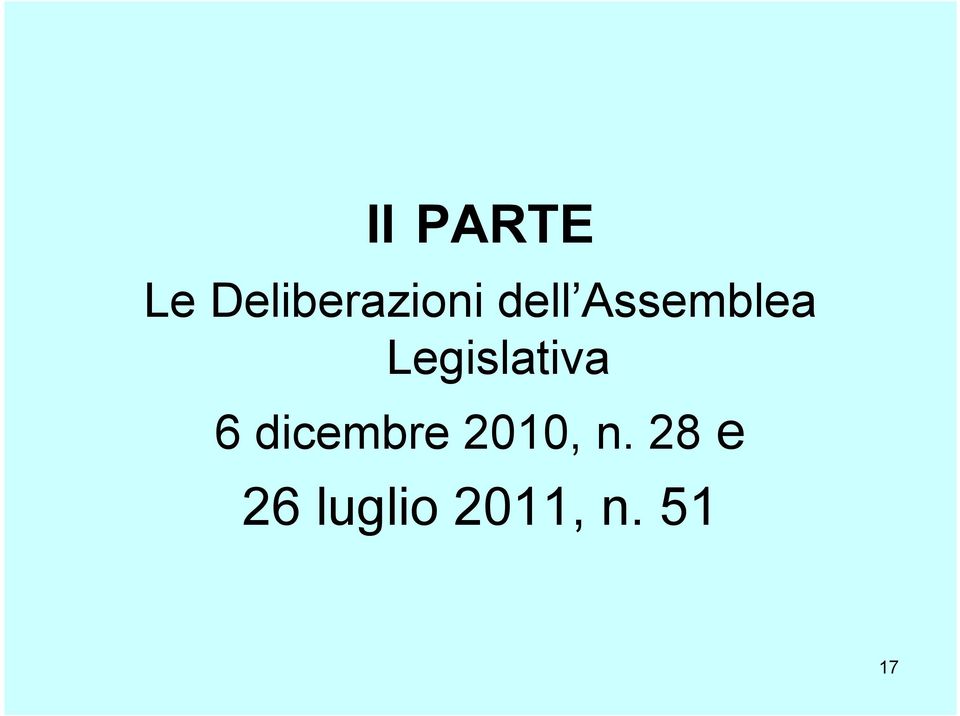 Legislativa 6 dicembre