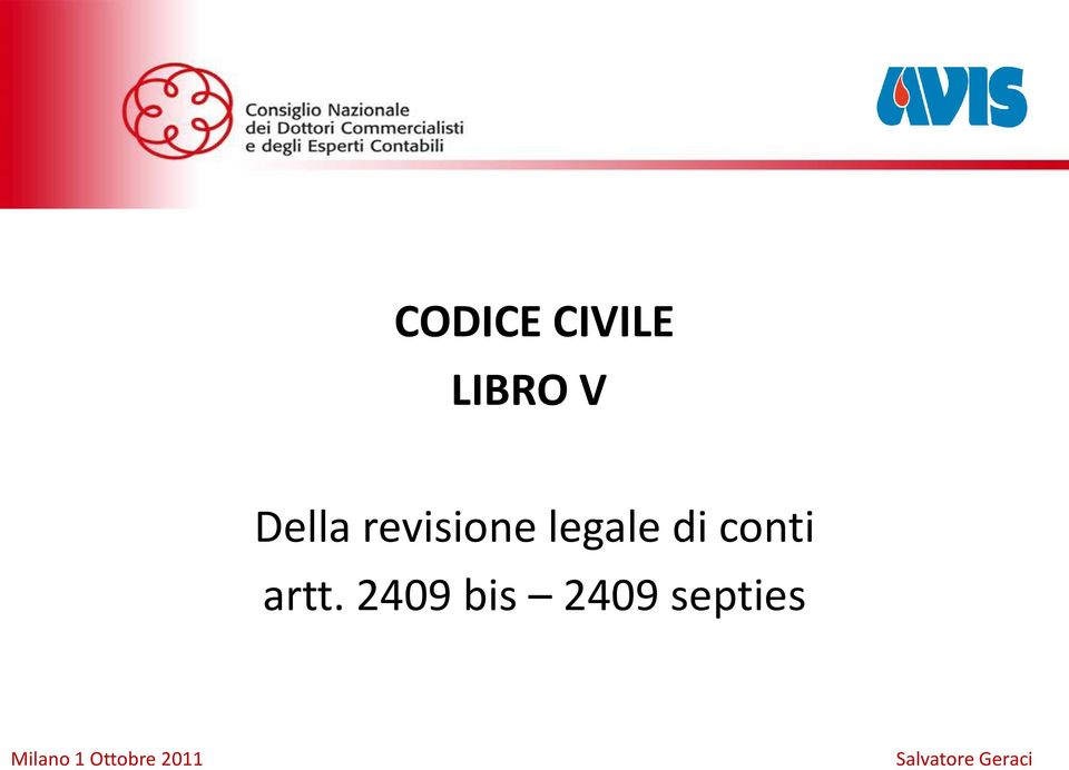 legale di conti artt.