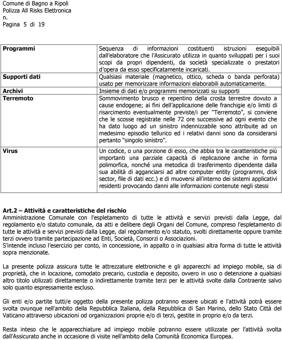 Supporti dati Qualsiasi materiale (magnetico, ottico, scheda o banda perforata) usato per memorizzare informazioni elaborabili automaticamente.