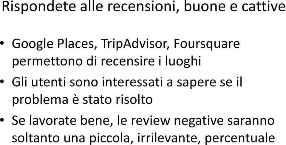 sono interessati a sapere se il problema è stato risolto Se lavorate