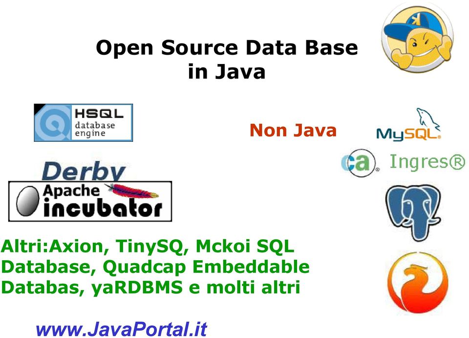 Mckoi SQL Database, Quadcap