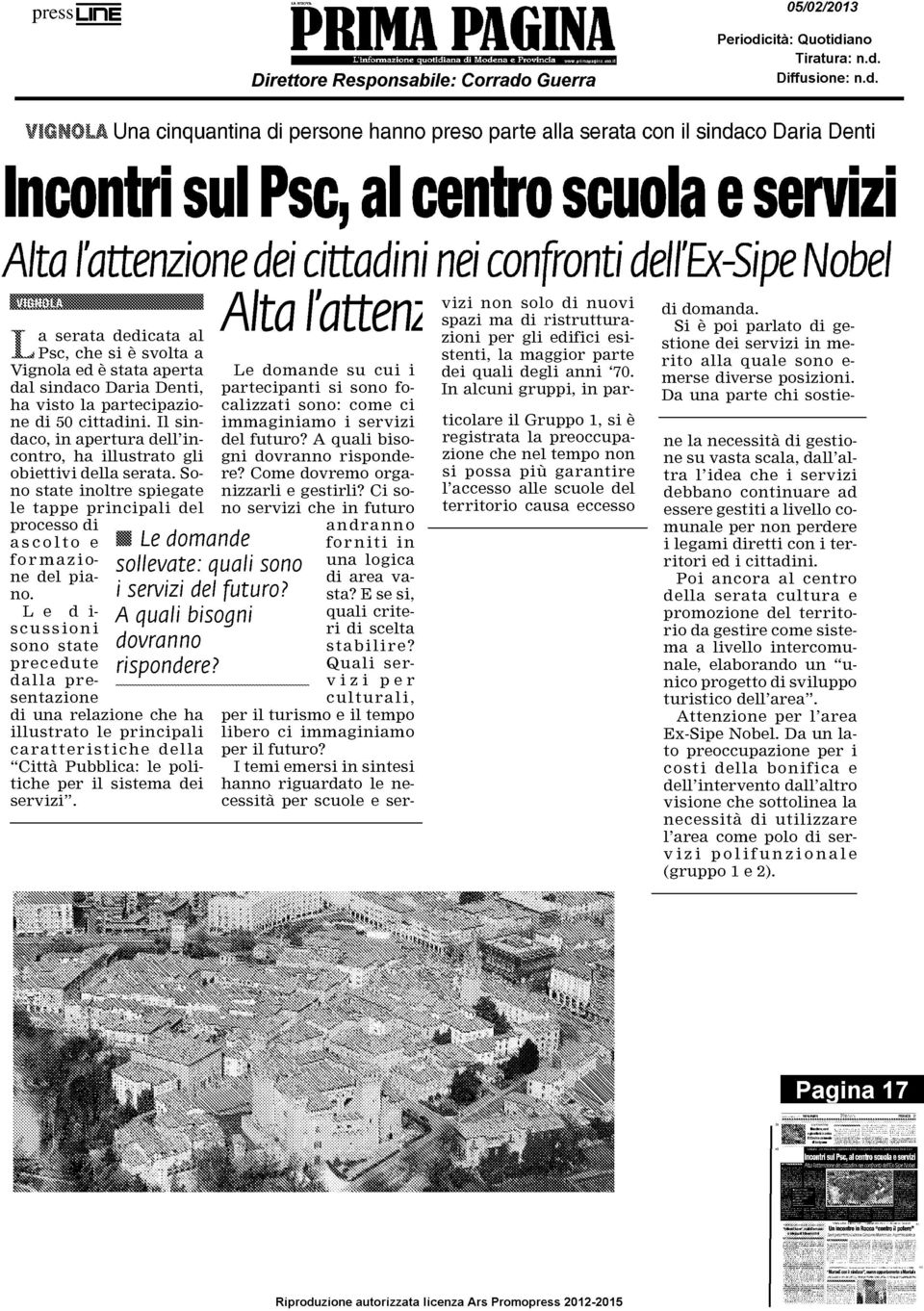 calizzati sono: come ci ne di 50 cittadini. Il sin- immaginiamo i servizi daco, in apertura dell'in- del futuro? A quali bisocontro, ha illustrato gli gni dovranno rispondeobiettivi della serata.