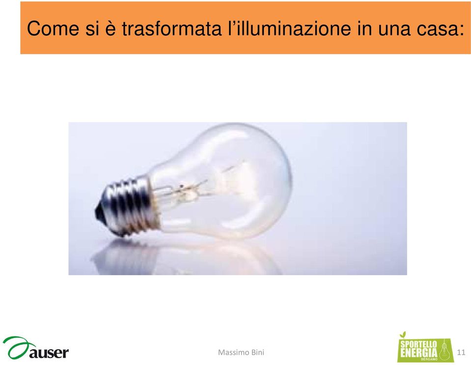 illuminazione in