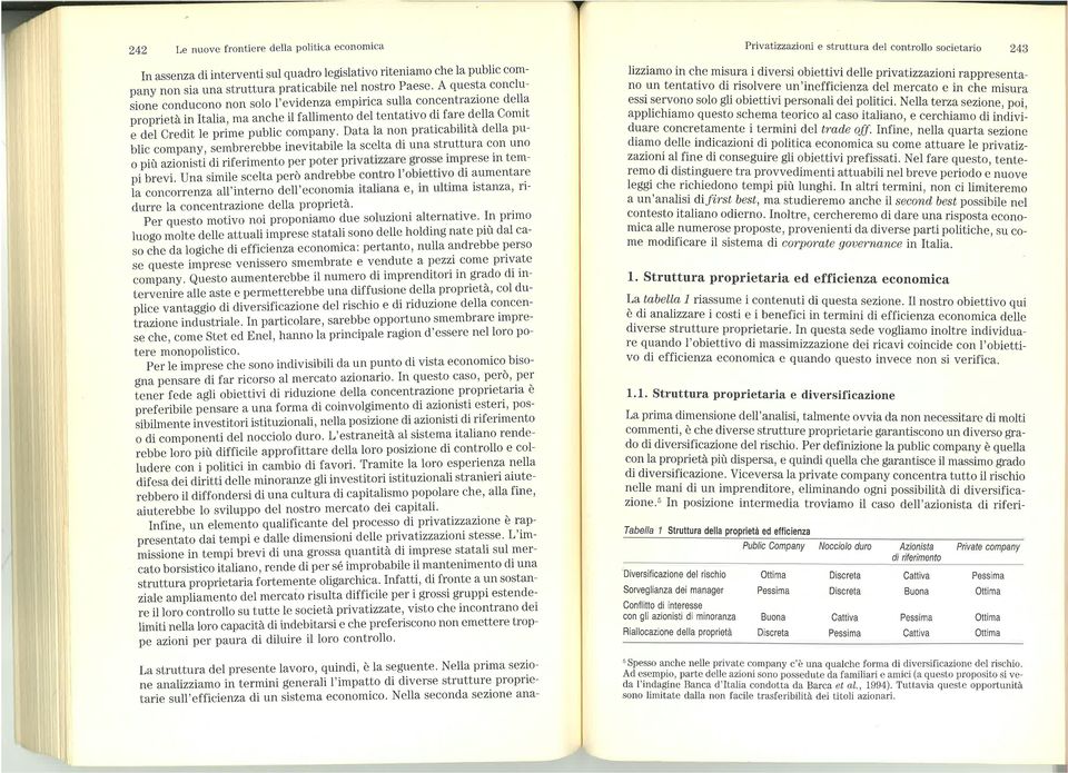 company. Data la non praticabilità della public company, sembrerebbe inevitabile la scelta di una struttura con uno o più aziãnlsîi i riferimento per poter pri ese in tempibrevi.