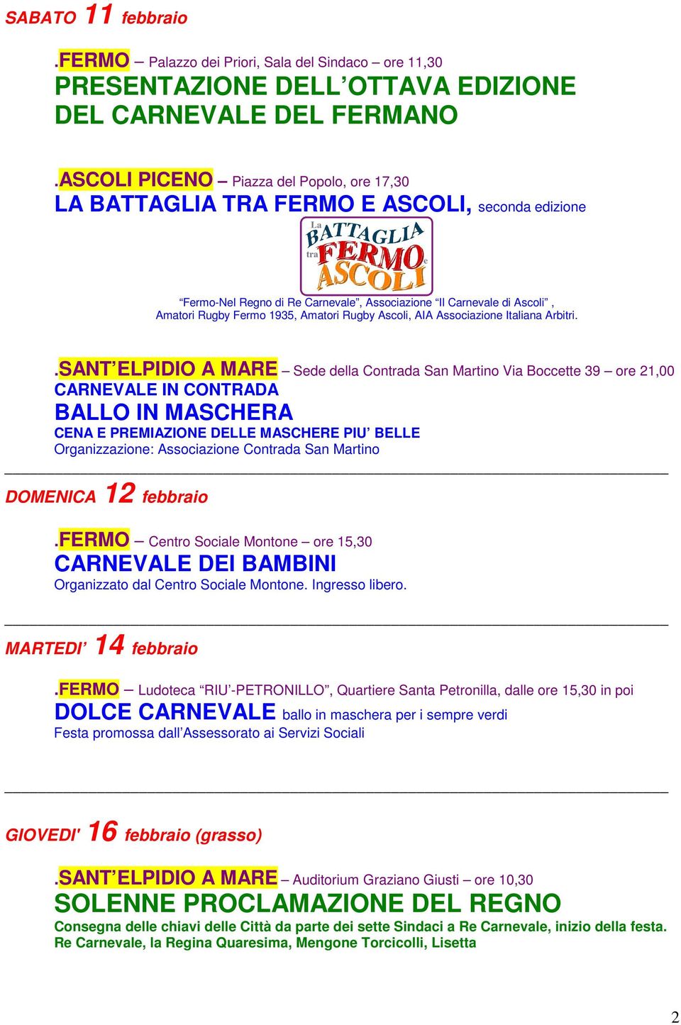 Rugby Ascoli, AIA Associazione Italiana Arbitri.
