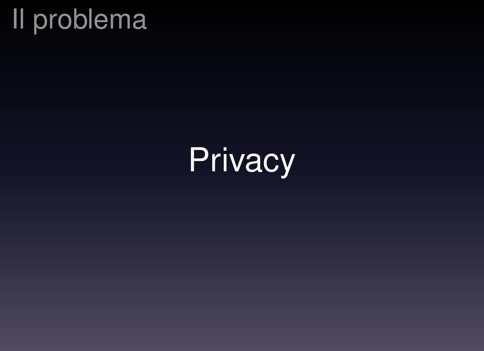 Privacy