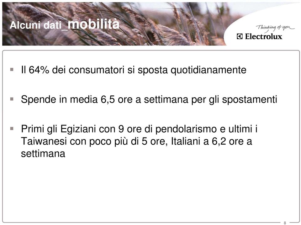 spostamenti Primi gli Egiziani con 9 ore di pendolarismo e