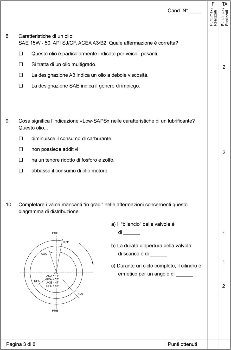 .. diminuisce il consumo di carburante. non possiede additivi. ha un tenore ridotto di fosforo e zolfo. abbassa il consumo di olio motore. 0.