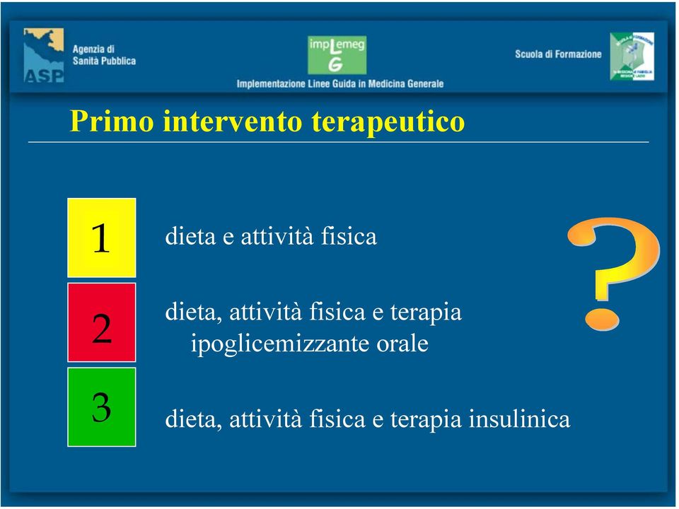 fisica e terapia ipoglicemizzante orale