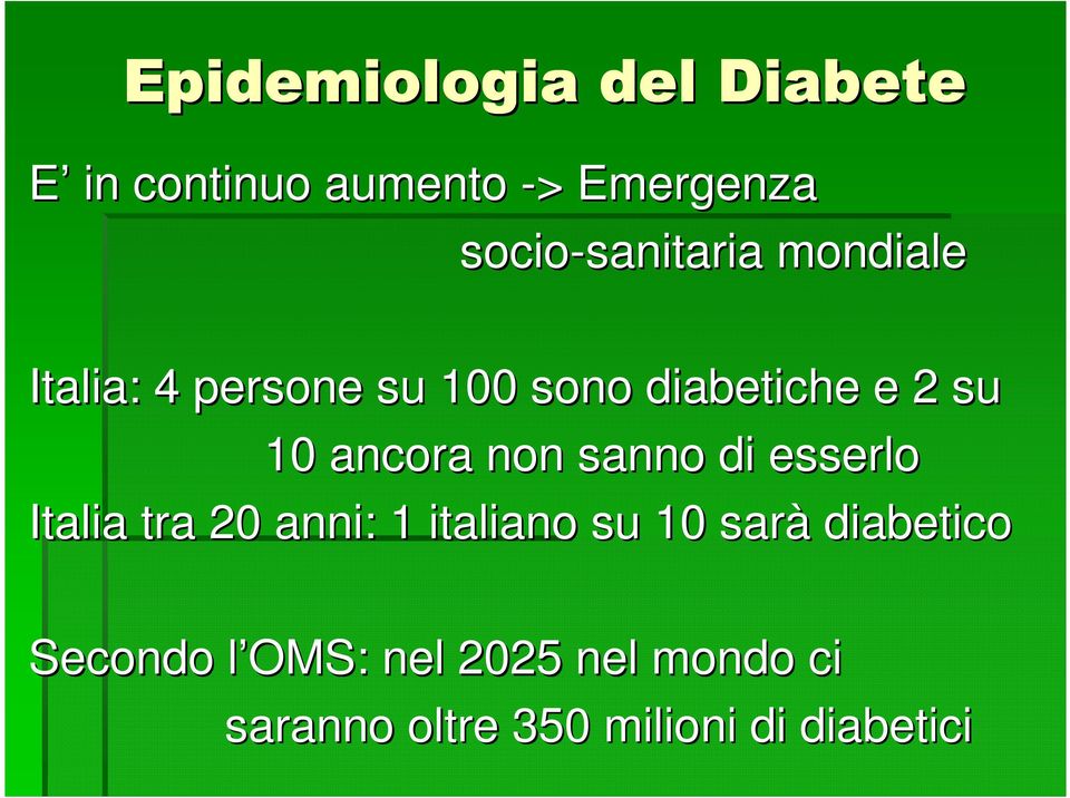 e 2 su 10 ancora non sanno di esserlo Italia tra 20 anni: 1 italiano su 10