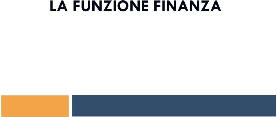 FINANZA