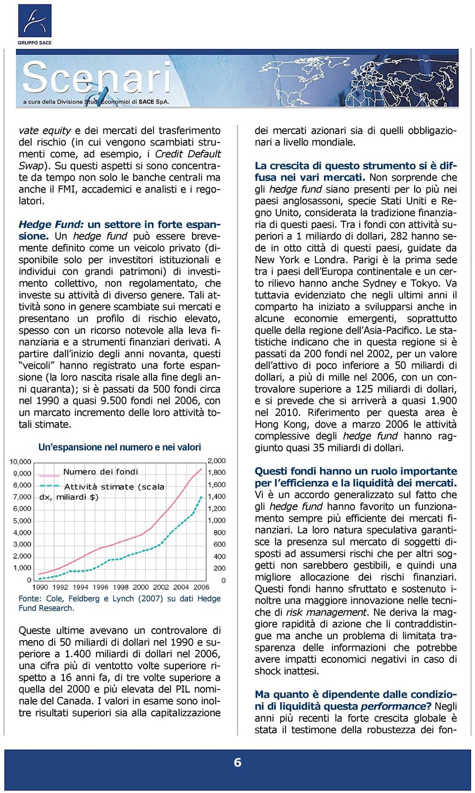 Un hedge fund può essere brevemente definito come un veicolo privato (disponibile solo per investitori istituzionali e individui con grandi patrimoni) di investimento collettivo, non regolamentato,