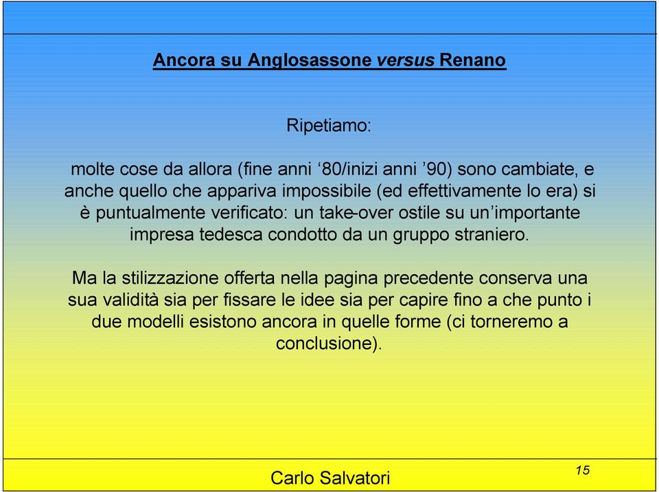 impresa tedesca condotto da un gruppo straniero.