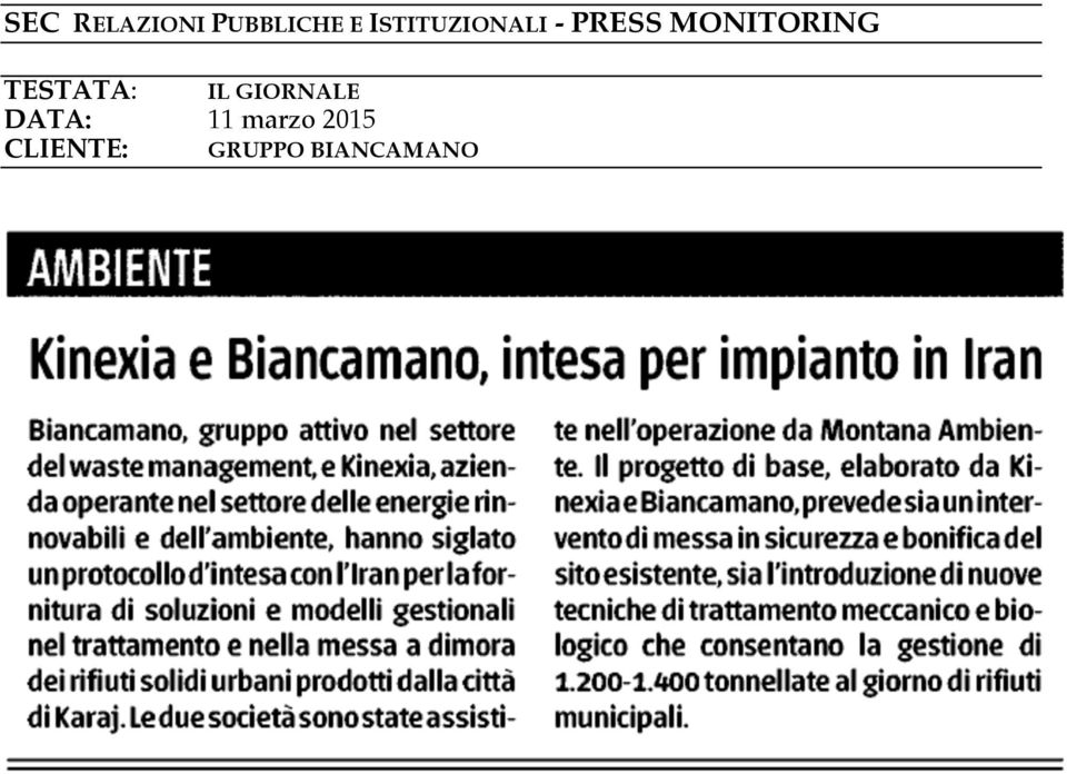 GIORNALE