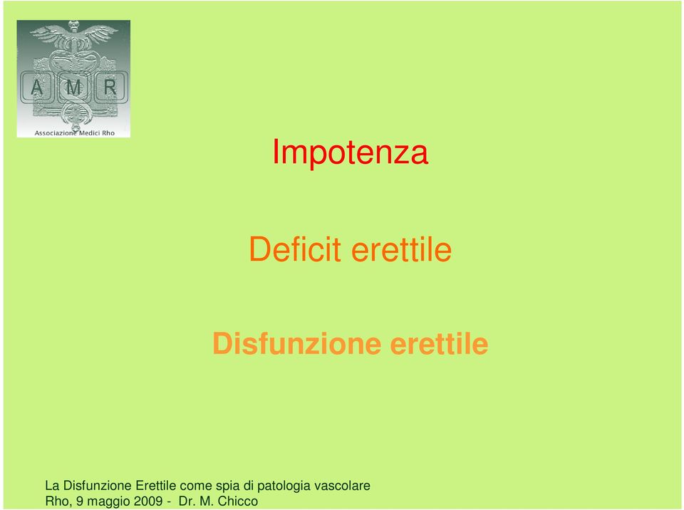 erettile La Disfunzione