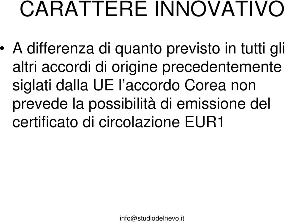 siglati dalla UE l accordo Corea non prevede la