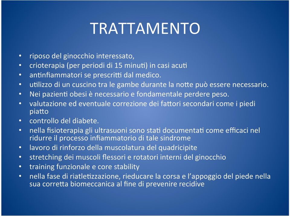 valutazione ed eventuale correzione dei fadori secondari come i piedi piado controllo del diabete.