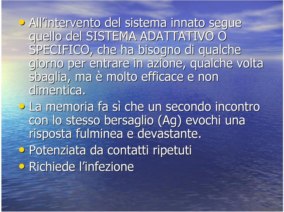 e non dimentica.