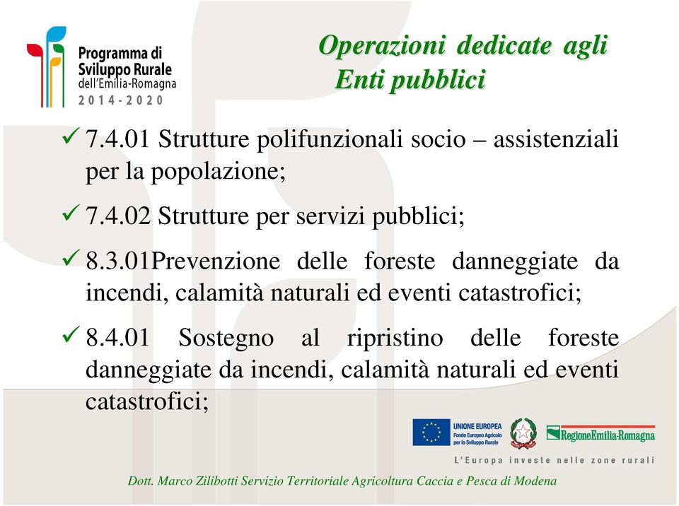 02 Strutture per servizi pubblici; 8.3.