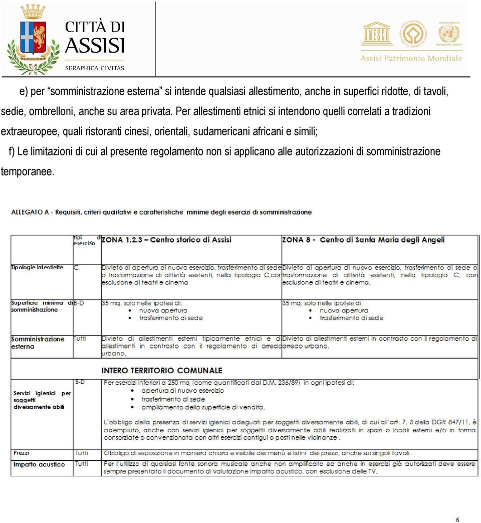 Per allestimenti etnici si intendono quelli correlati a tradizioni extraeuropee, quali ristoranti