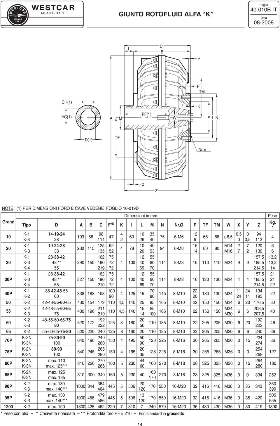 Ø P TF TM W X Y Z 1 K1 141924 98 193 88 K3 28 114 47 4 1 35 12 6M6 66 66 ø8,5,5 94 2 26 4 9,5 112 4 2 K1 192428 23 115 125 62 1 4 16 M14 2 7 12 6 4 78 94 6M8 8 8 K3 38 135 52 2 53 14 M16 7 2 13 6 3