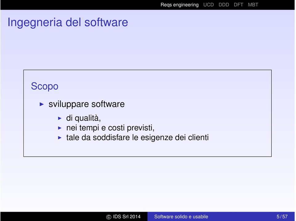 previsti, tale da soddisfare le esigenze dei