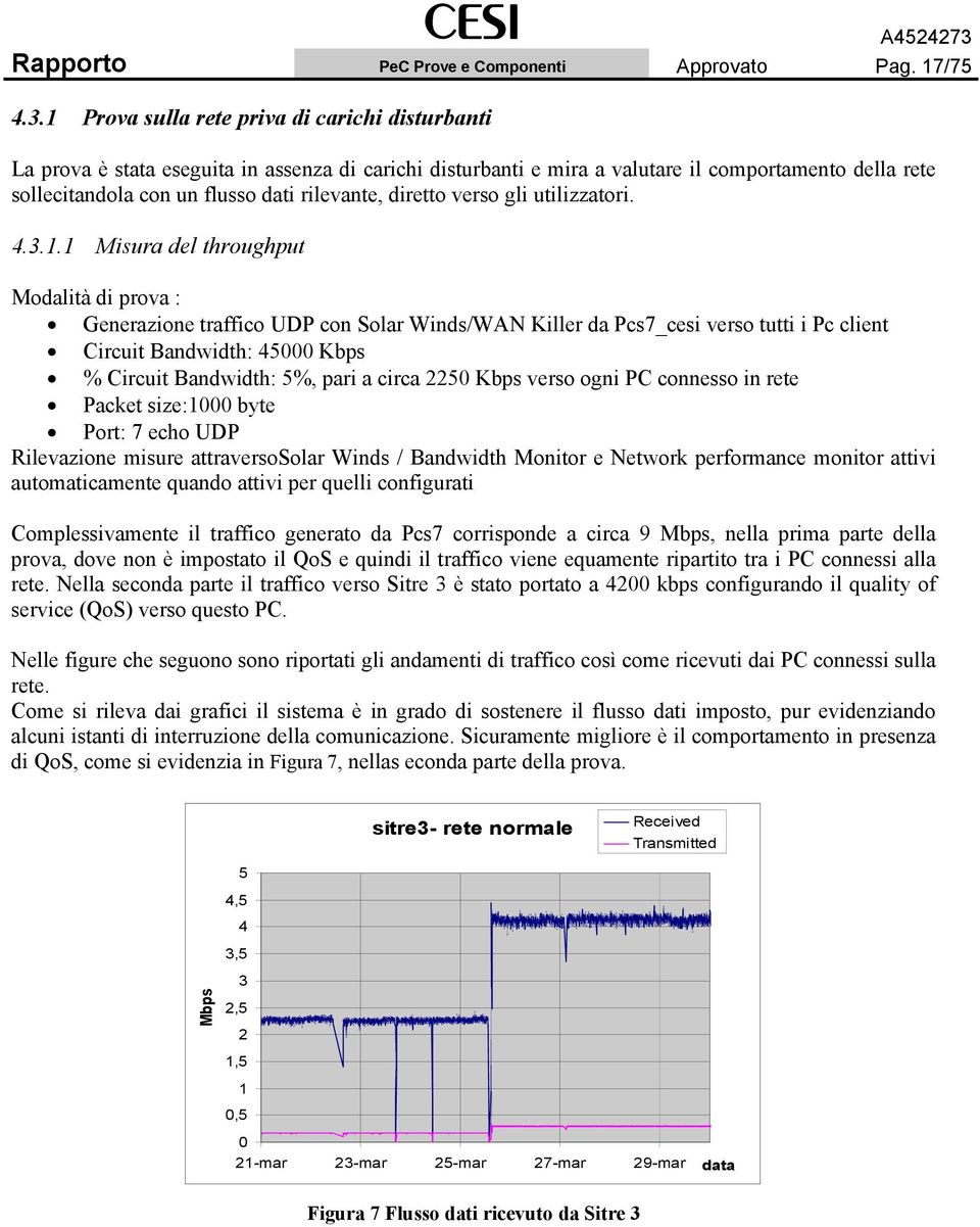 diretto verso gli utilizzatori. 4.3.1.