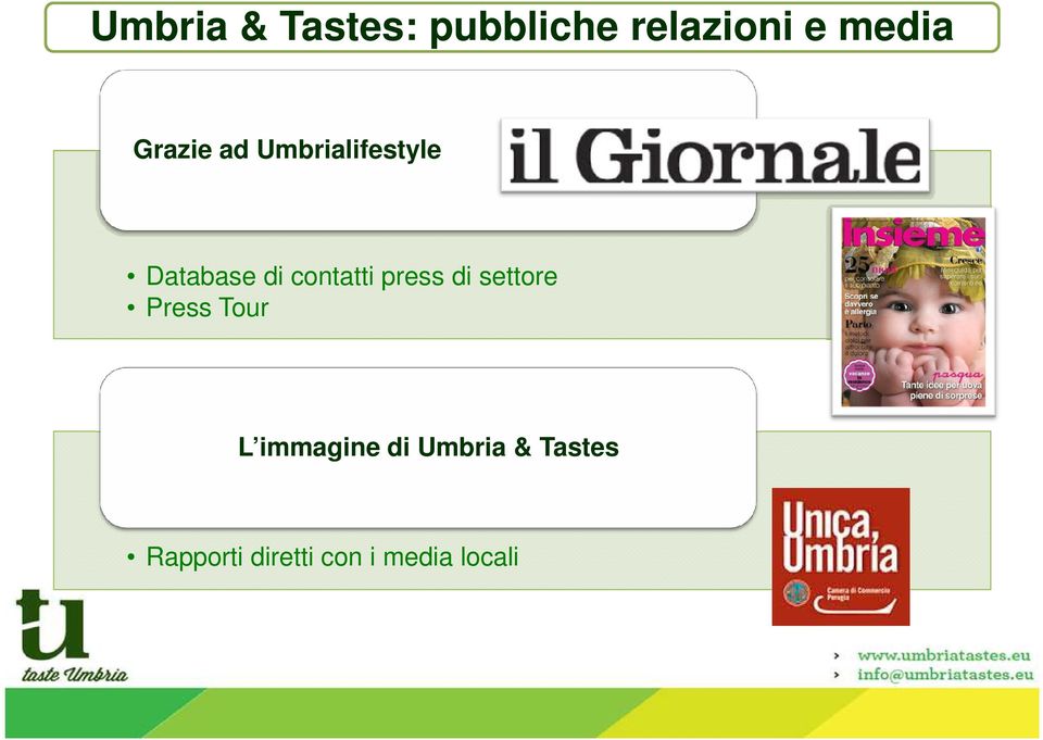 press di settore Press Tour L immagine di